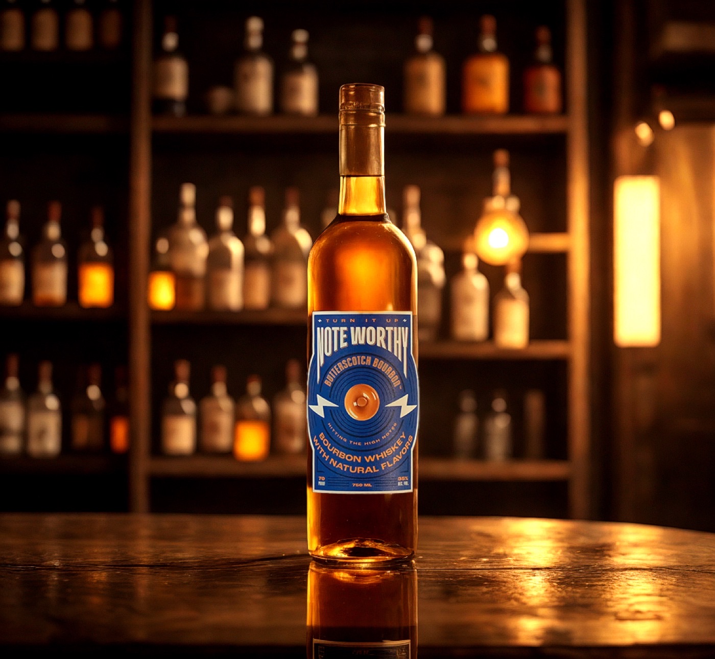 Noteworthy Spirits creative by Emerald Digital